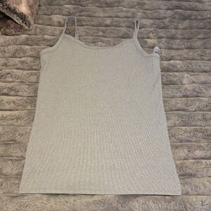 No Boundaries Light Gray Camisole Top